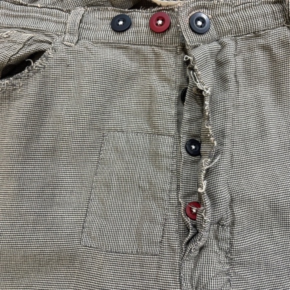 Magnolia Pearl Pants Miners 255 Paradox Houndstooth checkered patch - Picture 6 of 12